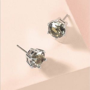 Stella & Dot Sparkle Studs in Smokey